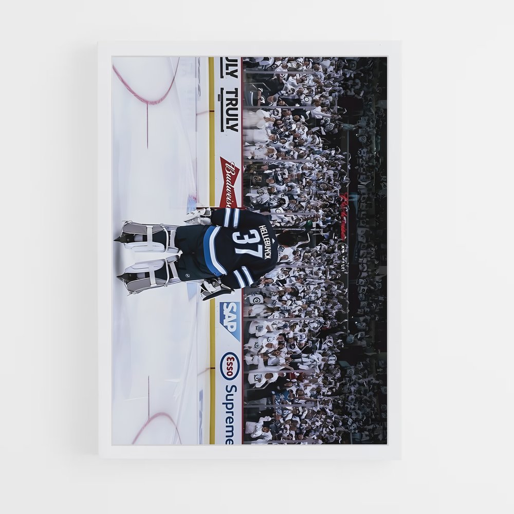Poster L'Étoile des Glaces – affiche Hockey sur glace (vue 3)